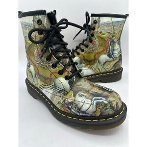 RARE Dr martens 1460 George & The Dragon boots museum artist like new women’s 7